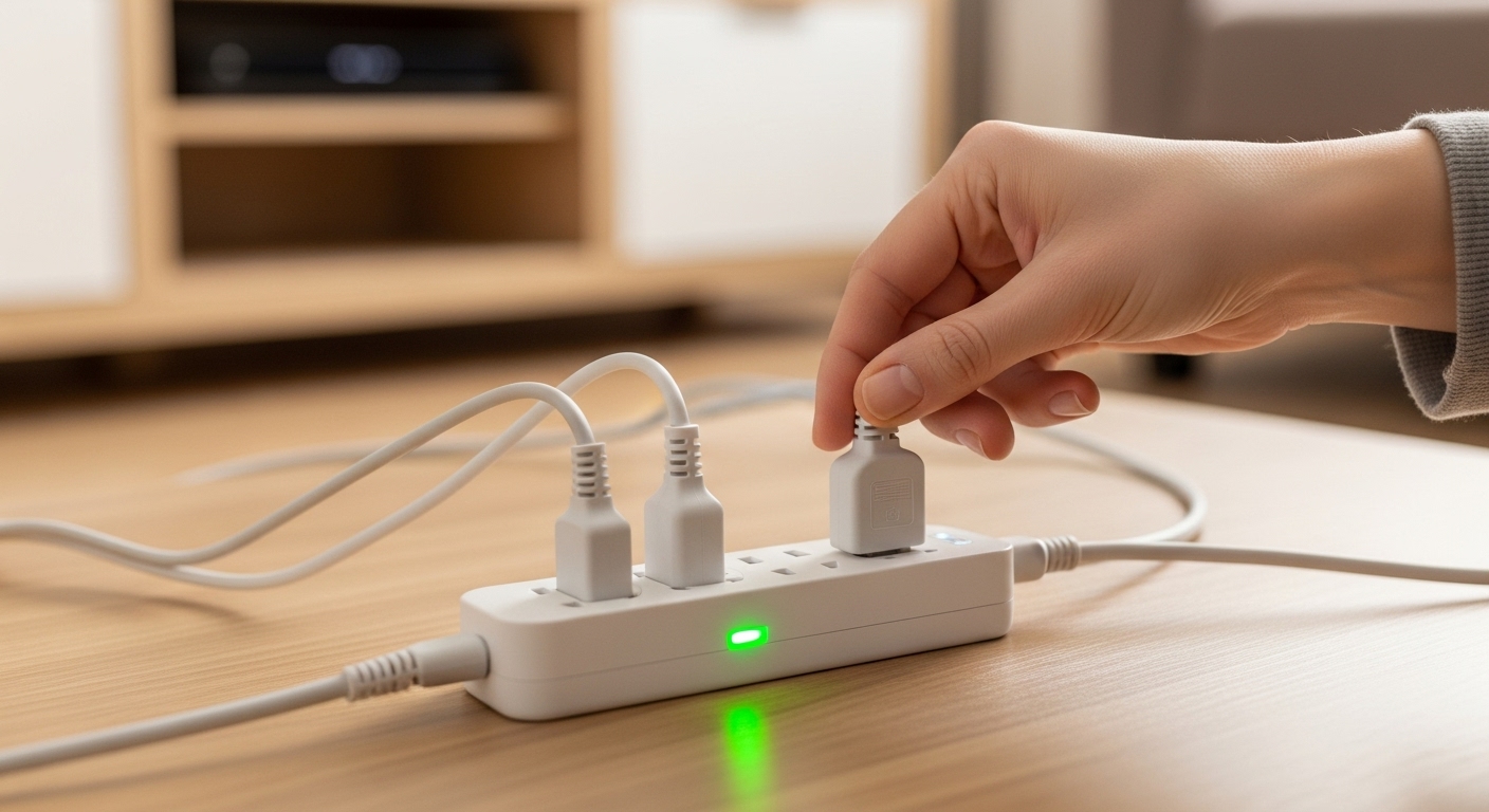 Smart power strip as an energy saving solution
