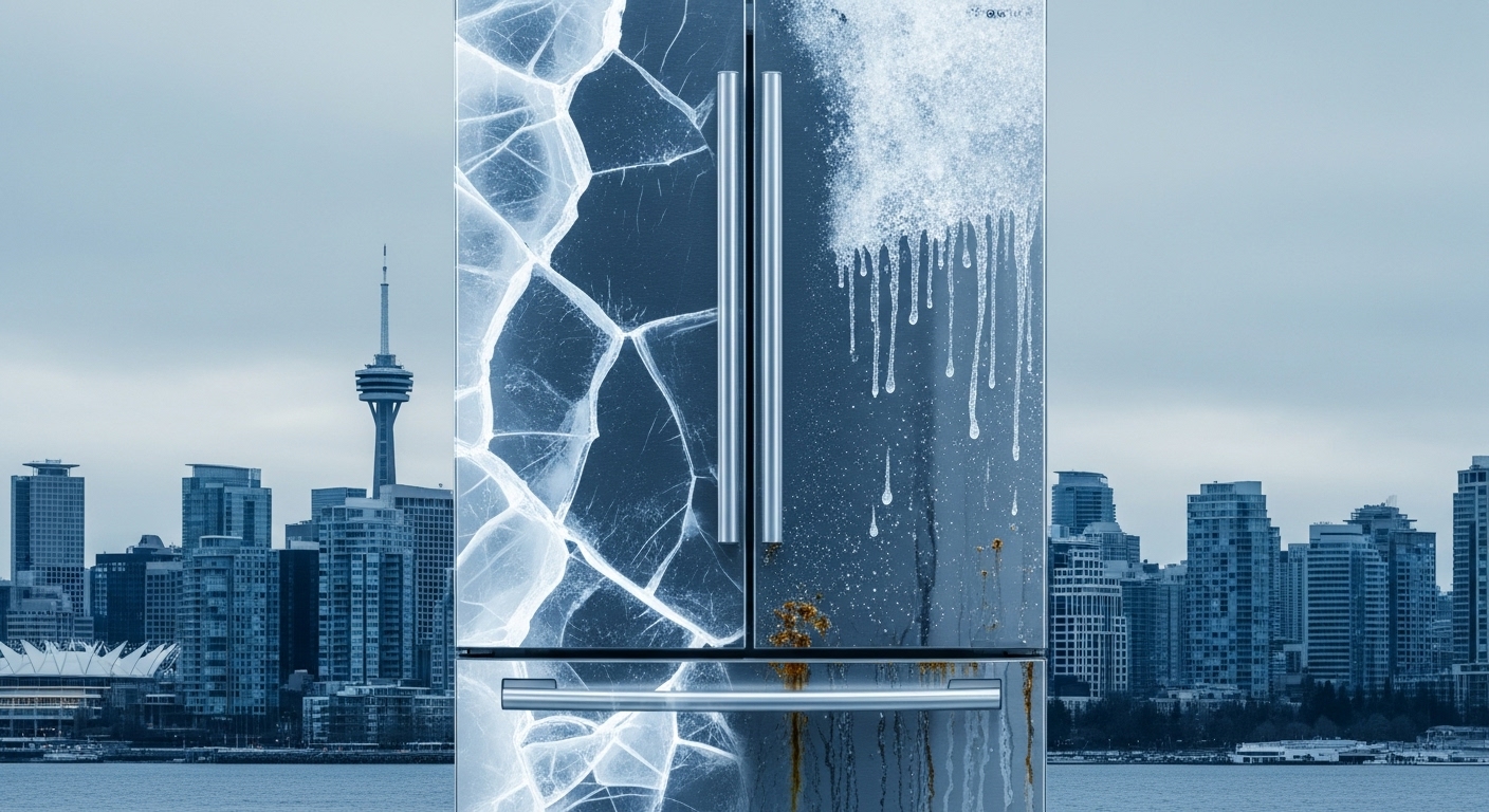 Diagram showing how Vancouver's climate puts stress on appliances