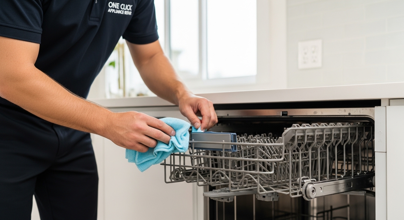 Professional appliance mold cleaning service