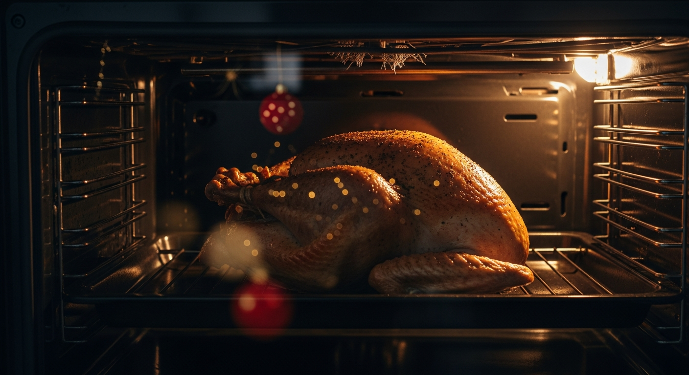 Broken Holiday Oven During Turkey Dinner Crisis